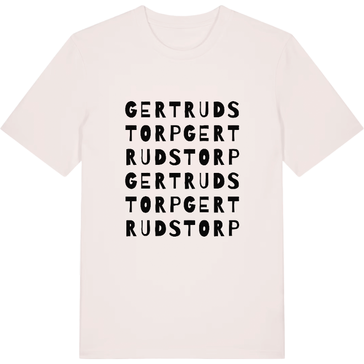 Gertrudstorp ordlek t-shirt – t-shirt från PinShirt