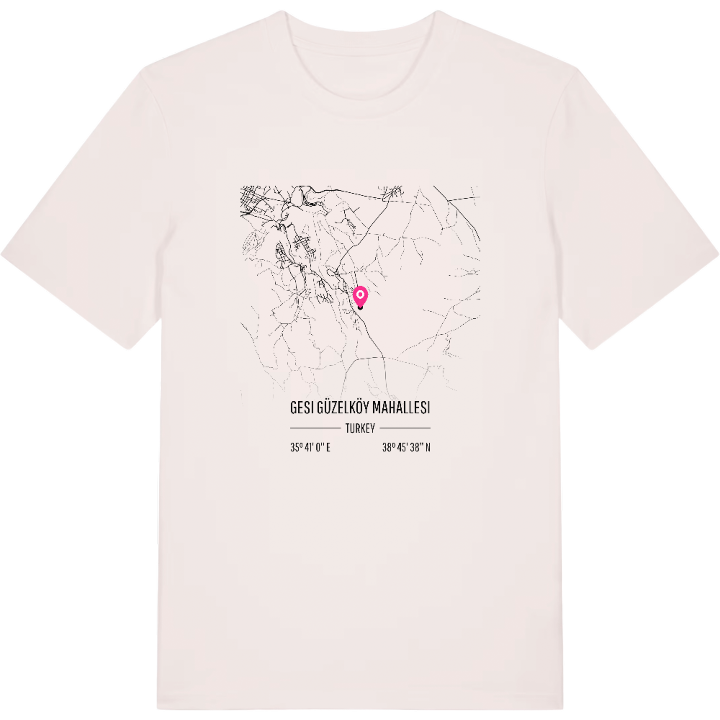 Gesi Güzelköy Mahallesi karta t-shirt – t-shirt från PinShirt