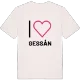 Jag älskar Gessån t-shirt stort tryck