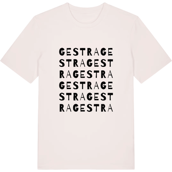 Gestra ordlek t-shirt – t-shirt från PinShirt