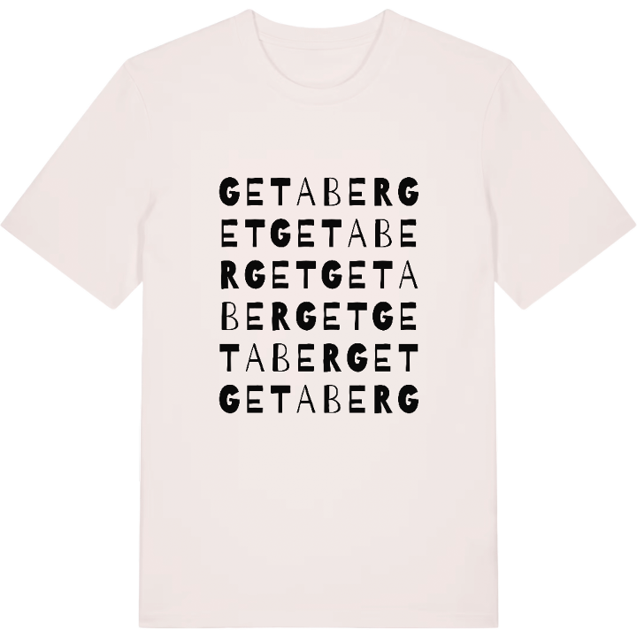 Getaberget ordlek t-shirt – t-shirt från PinShirt