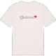 Geterud hjärta t-shirt