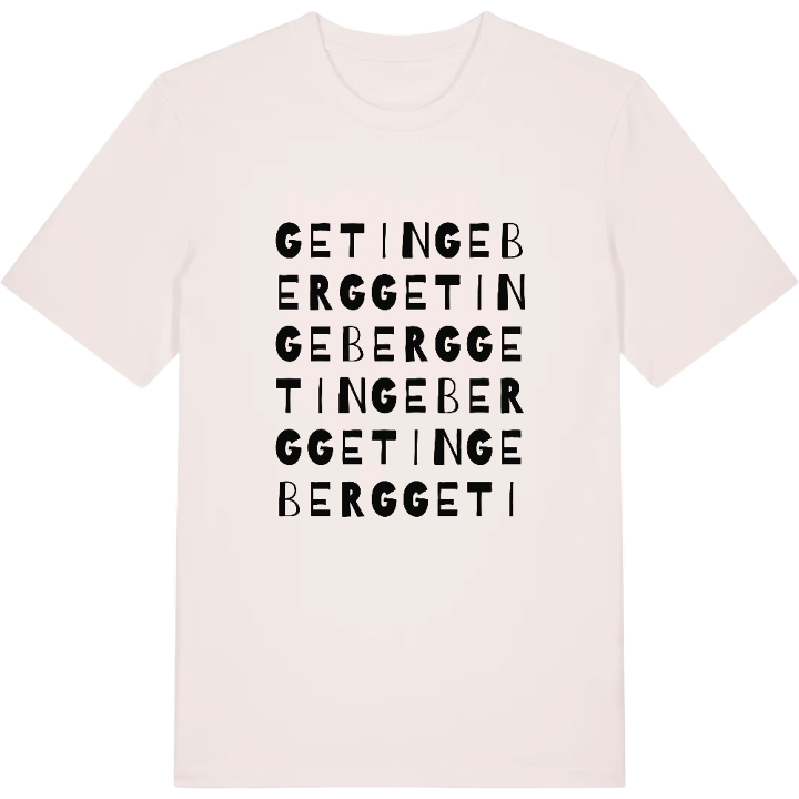 Getingeberg ordlek t-shirt – t-shirt från PinShirt