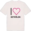 Jag älskar Getkölen t-shirt stort tryck