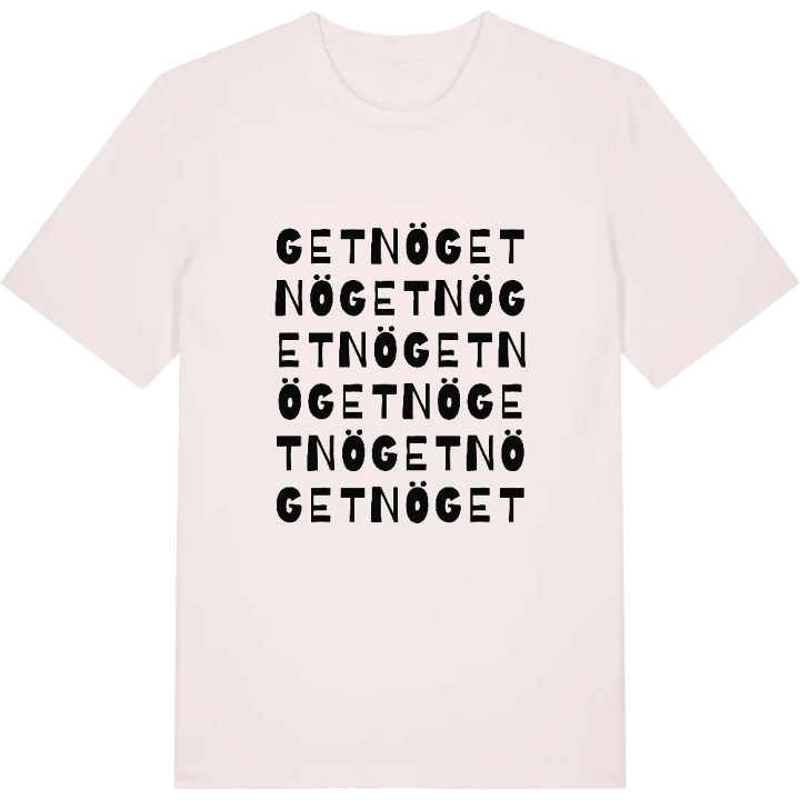 Getnö ordlek t-shirt – t-shirt från PinShirt