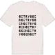 Getryggen ordlek t-shirt