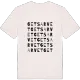 Getsarvet ordlek t-shirt