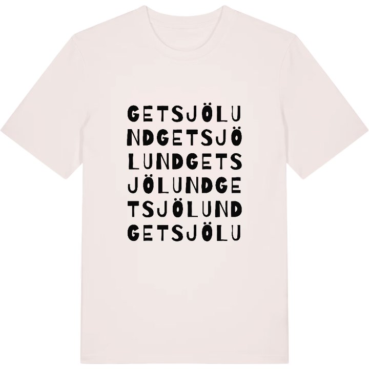 Getsjölund ordlek t-shirt – t-shirt från PinShirt