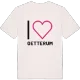 Jag älskar Getterum t-shirt stort tryck