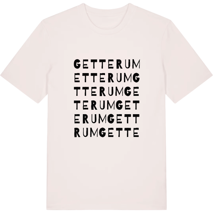 Getterum ordlek t-shirt – t-shirt från PinShirt