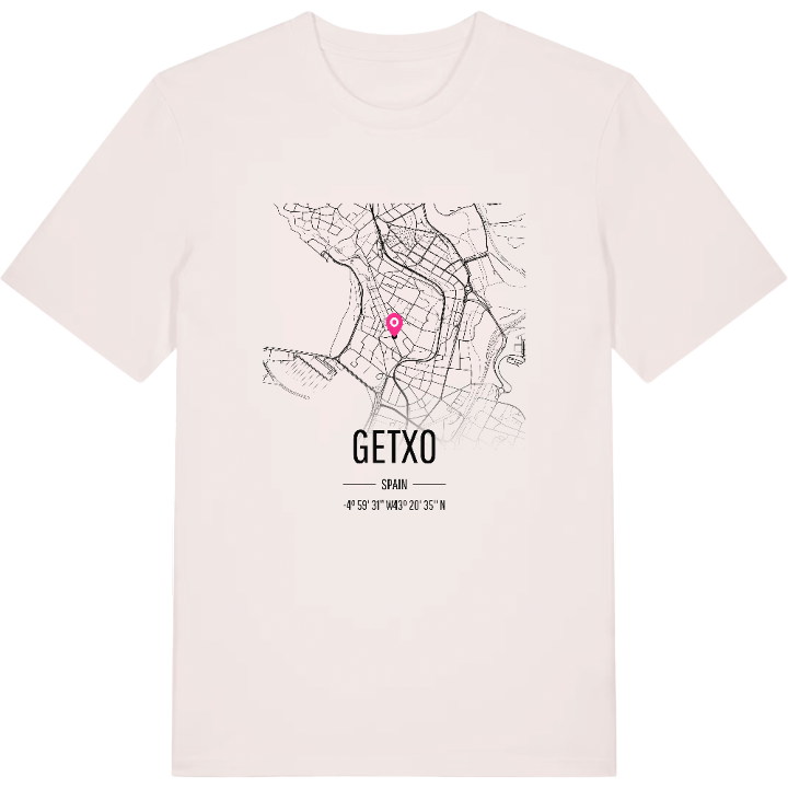 Getxo karta t-shirt – t-shirt från PinShirt