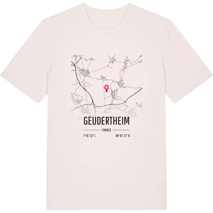 Geudertheim karta t-shirt – t-shirt från PinShirt