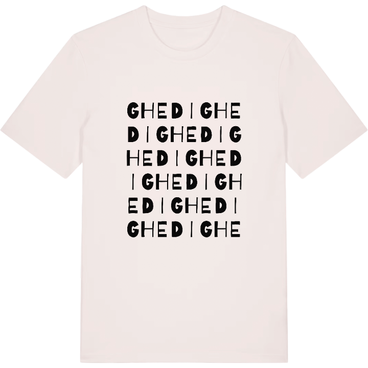 Ghedi ordlek t-shirt – t-shirt från PinShirt