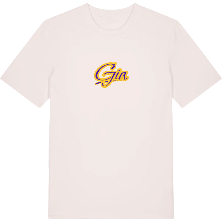 Gia baseball t-shirt – t-shirt från PinShirt