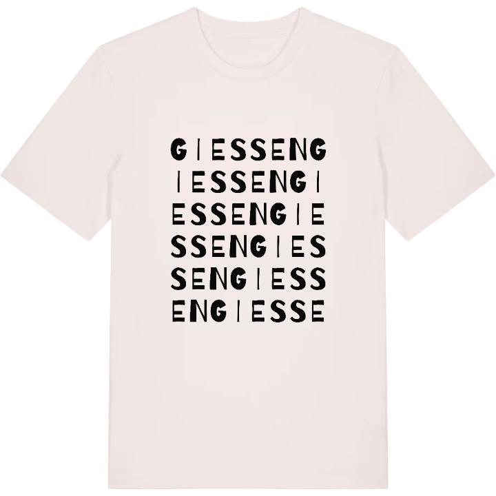 Giessen ordlek t-shirt – t-shirt från PinShirt