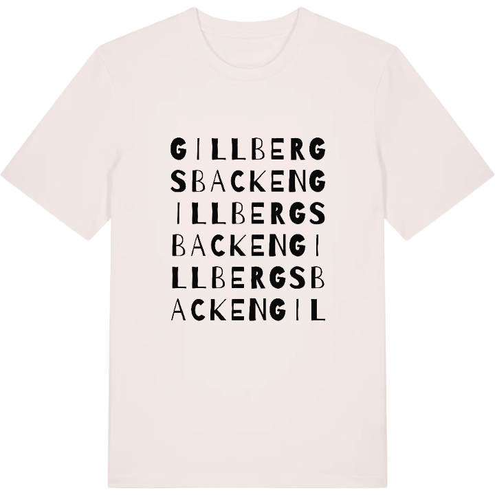 Gillbergsbacken ordlek t-shirt – t-shirt från PinShirt