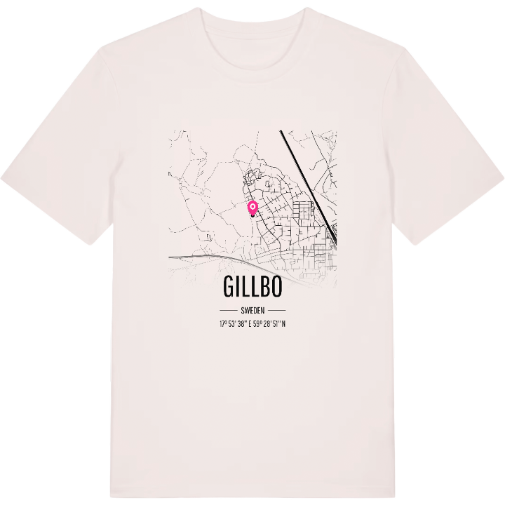 Gillbo karta t-shirt – t-shirt från PinShirt