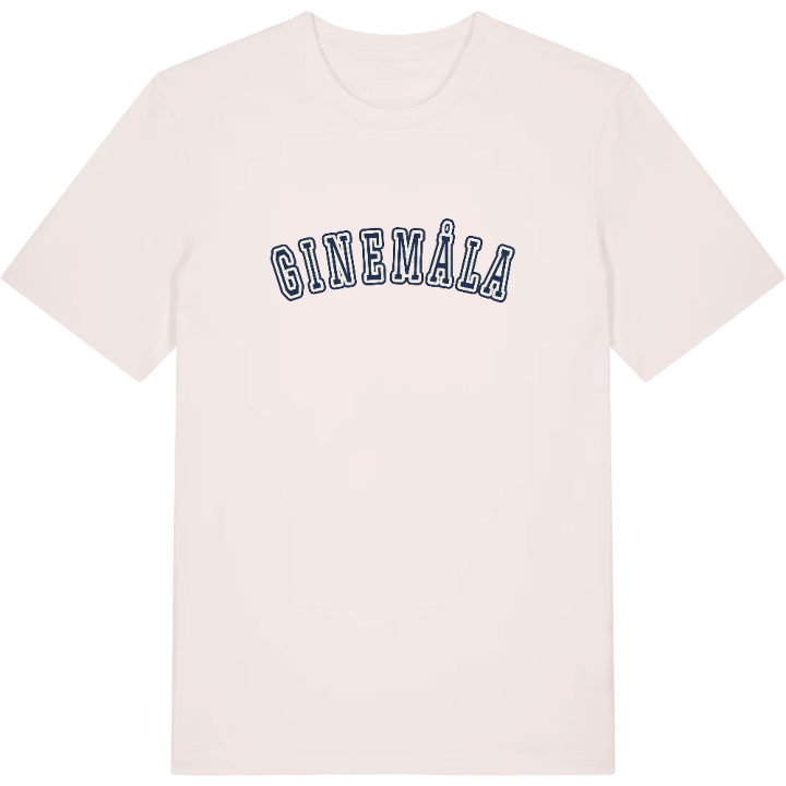 Ginemåla college t-shirt – t-shirt från PinShirt