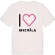 Jag älskar Ginemåla t-shirt stort tryck