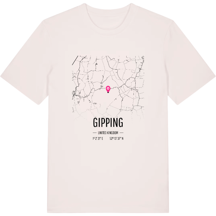 Gipping karta t-shirt – t-shirt från PinShirt