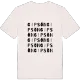 Gipsön ordlek t-shirt