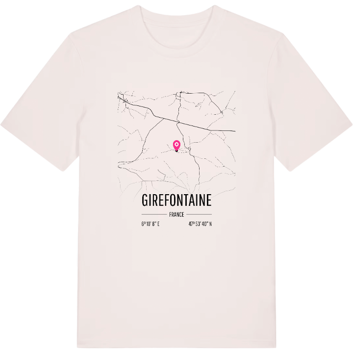 Girefontaine karta t-shirt – t-shirt från PinShirt