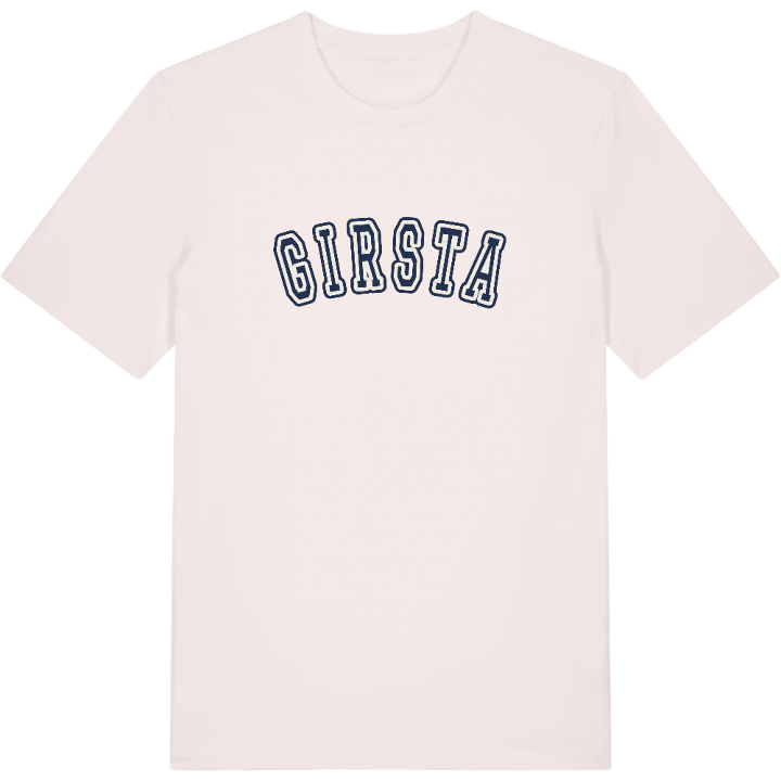 Girsta college t-shirt – t-shirt från PinShirt