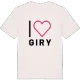 Jag älskar Giry t-shirt stort tryck