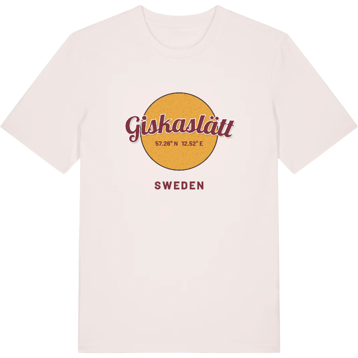Giskaslätt cirkel t-shirt – t-shirt från PinShirt
