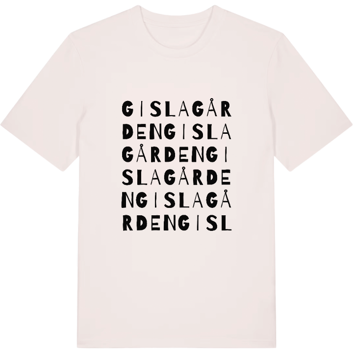 Gislagården ordlek t-shirt – t-shirt från PinShirt