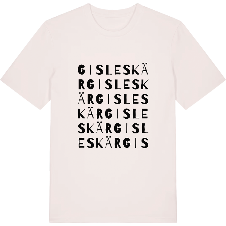 Gisleskär ordlek t-shirt – t-shirt från PinShirt