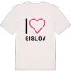Jag älskar Gislöv t-shirt stort tryck