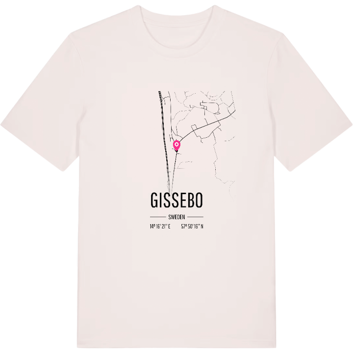 Gissebo karta t-shirt – t-shirt från PinShirt