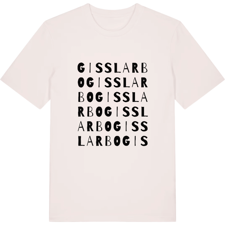 Gisslarbo ordlek t-shirt – t-shirt från PinShirt