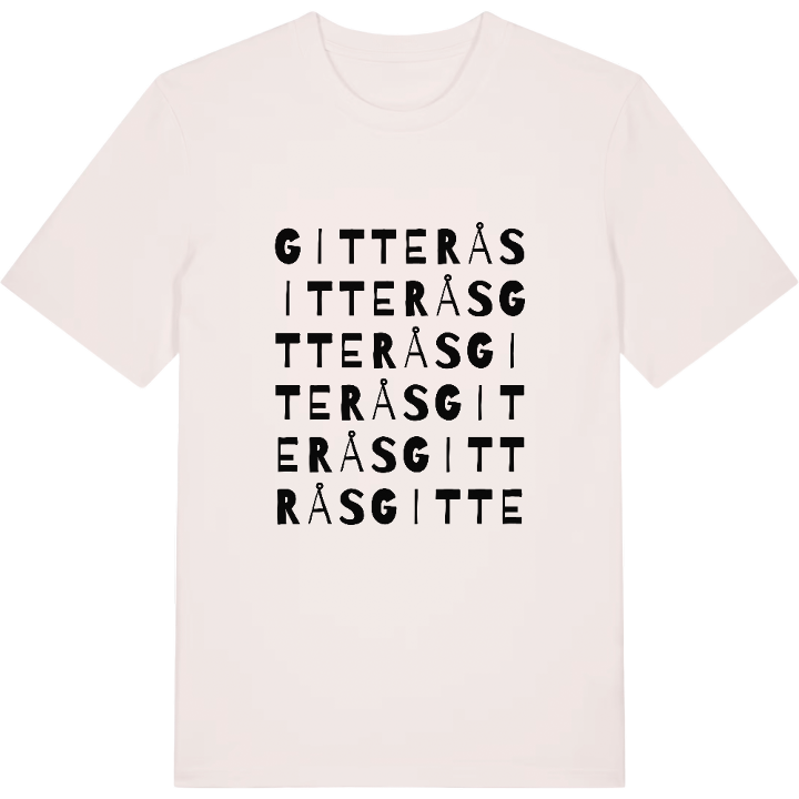 Gitterås ordlek t-shirt – t-shirt från PinShirt