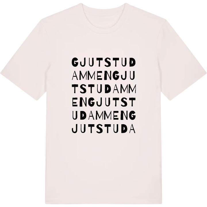 Gjutstudammen ordlek t-shirt – t-shirt från PinShirt