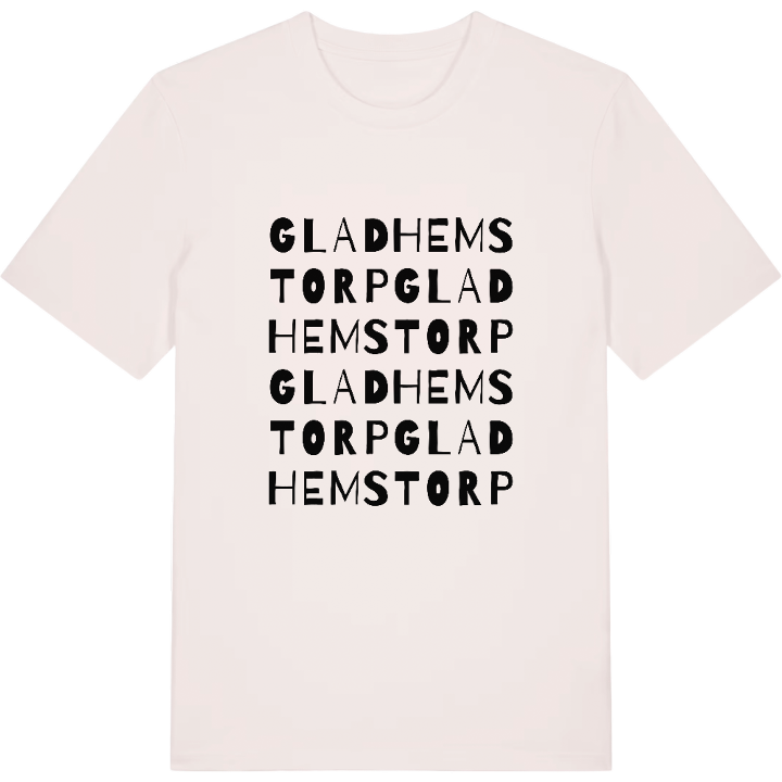 Gladhemstorp ordlek t-shirt – t-shirt från PinShirt