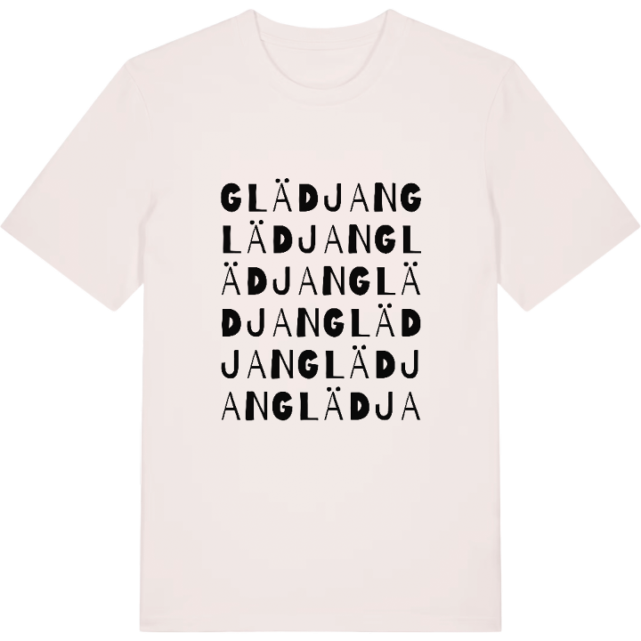 Glädjan ordlek t-shirt – t-shirt från PinShirt