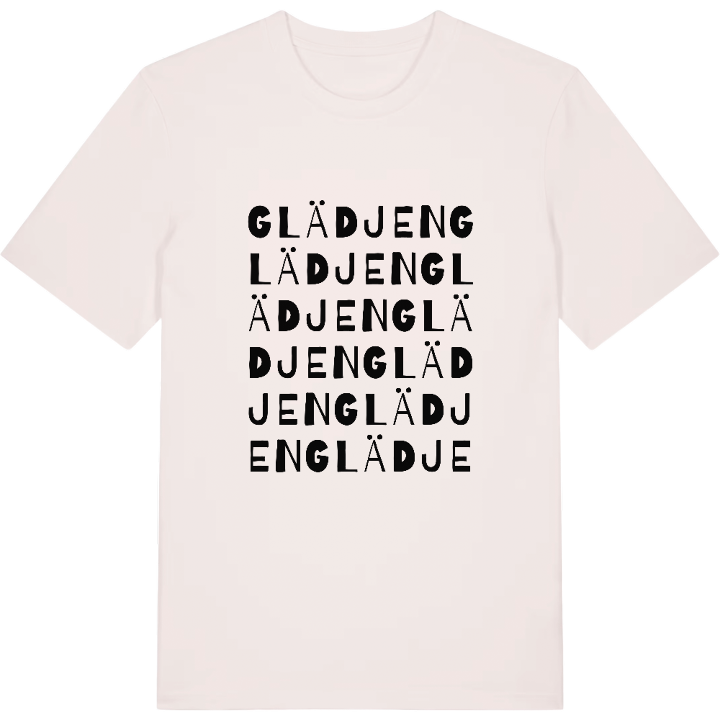 Glädjen ordlek t-shirt – t-shirt från PinShirt