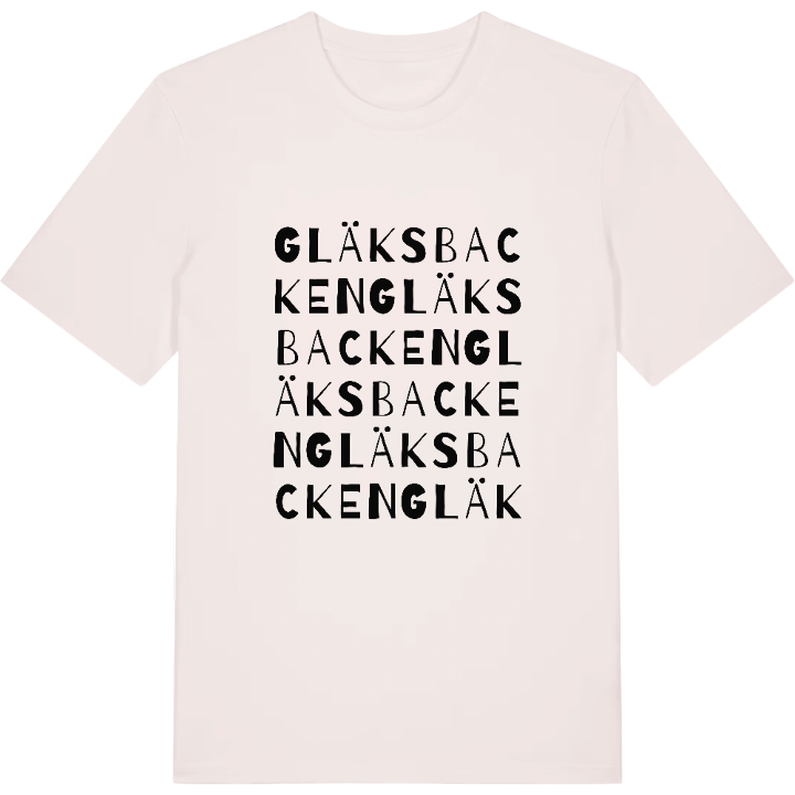Gläksbacken ordlek t-shirt – t-shirt från PinShirt