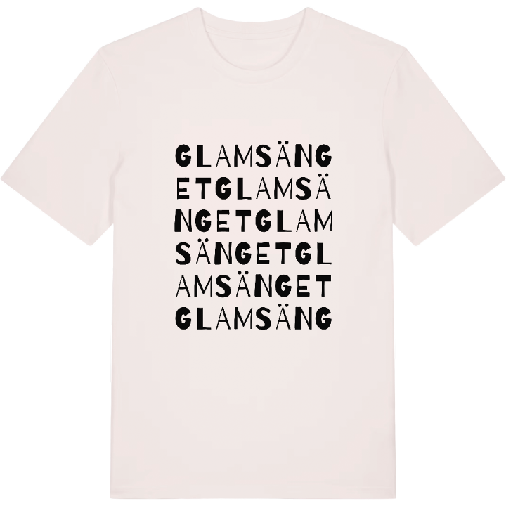 Glamsänget ordlek t-shirt – t-shirt från PinShirt