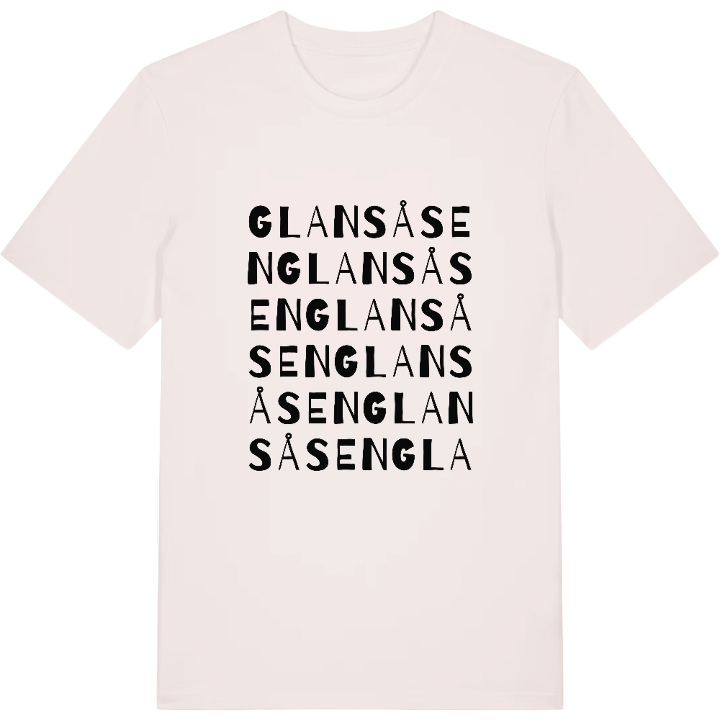 Glansåsen ordlek t-shirt – t-shirt från PinShirt