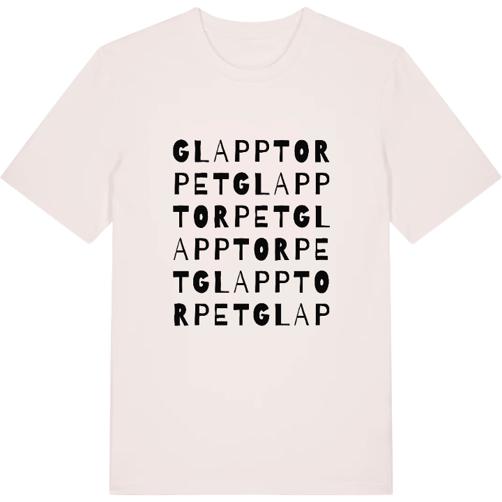 Glapptorpet ordlek t-shirt – t-shirt från PinShirt