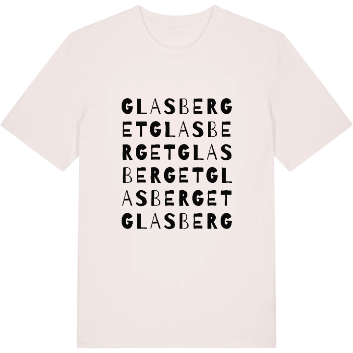 Glasberget ordlek t-shirt – t-shirt från PinShirt