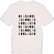 Glasbo ordlek t-shirt