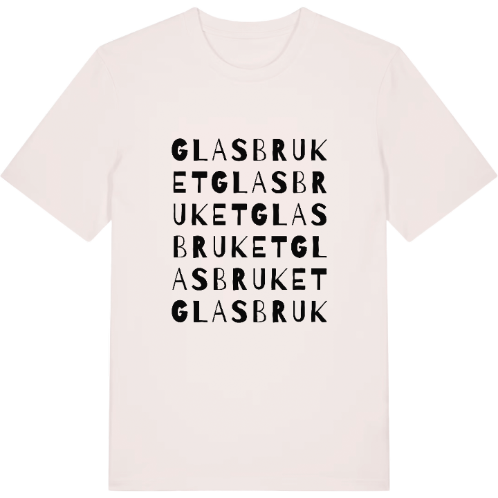 Glasbruket ordlek t-shirt – t-shirt från PinShirt