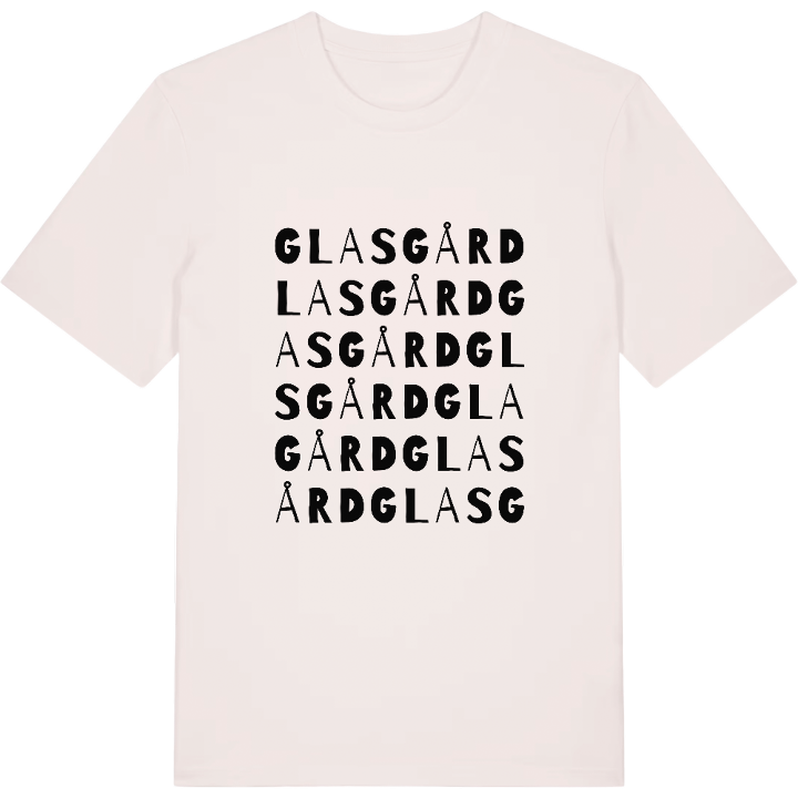 Glasgård ordlek t-shirt – t-shirt från PinShirt