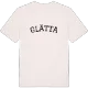 Glätta böjd t-shirt