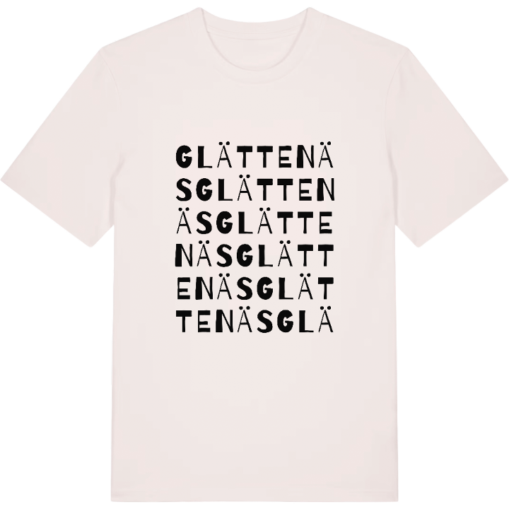 Glättenäs ordlek t-shirt – t-shirt från PinShirt