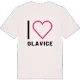 Jag älskar Glavice t-shirt stort tryck